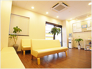 待合室 江戸川橋駅・徒歩5分あべメディカルクリニック